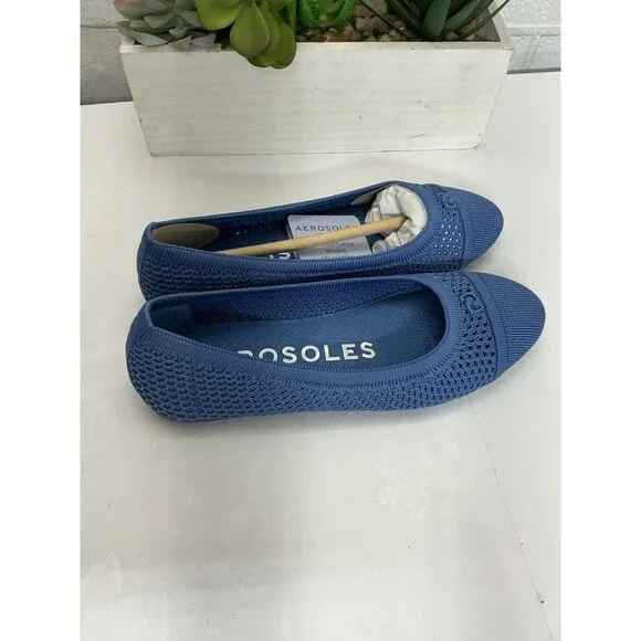 Aerosoles Fiat Blue Shoes Size 5 Women's - Picture 2 of 4